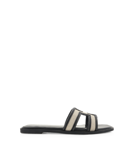 GORDY - WHEAT LINEN-BLACKA | Billini