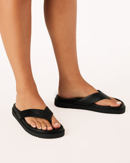 AILA - BLACK-Sandals | Billini