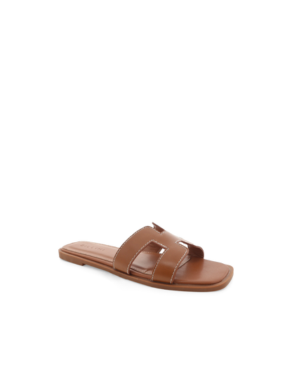GORDY WIDE FIT - TAN-Sandals | Billini