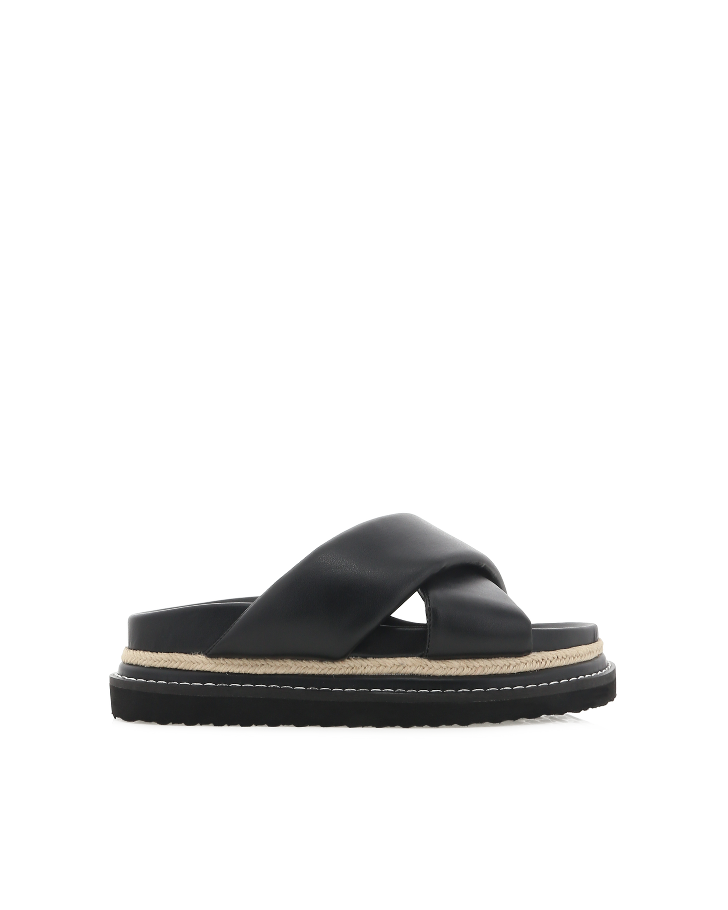 ARABEL WIDE FIT - BLACK-Sandals | Billini