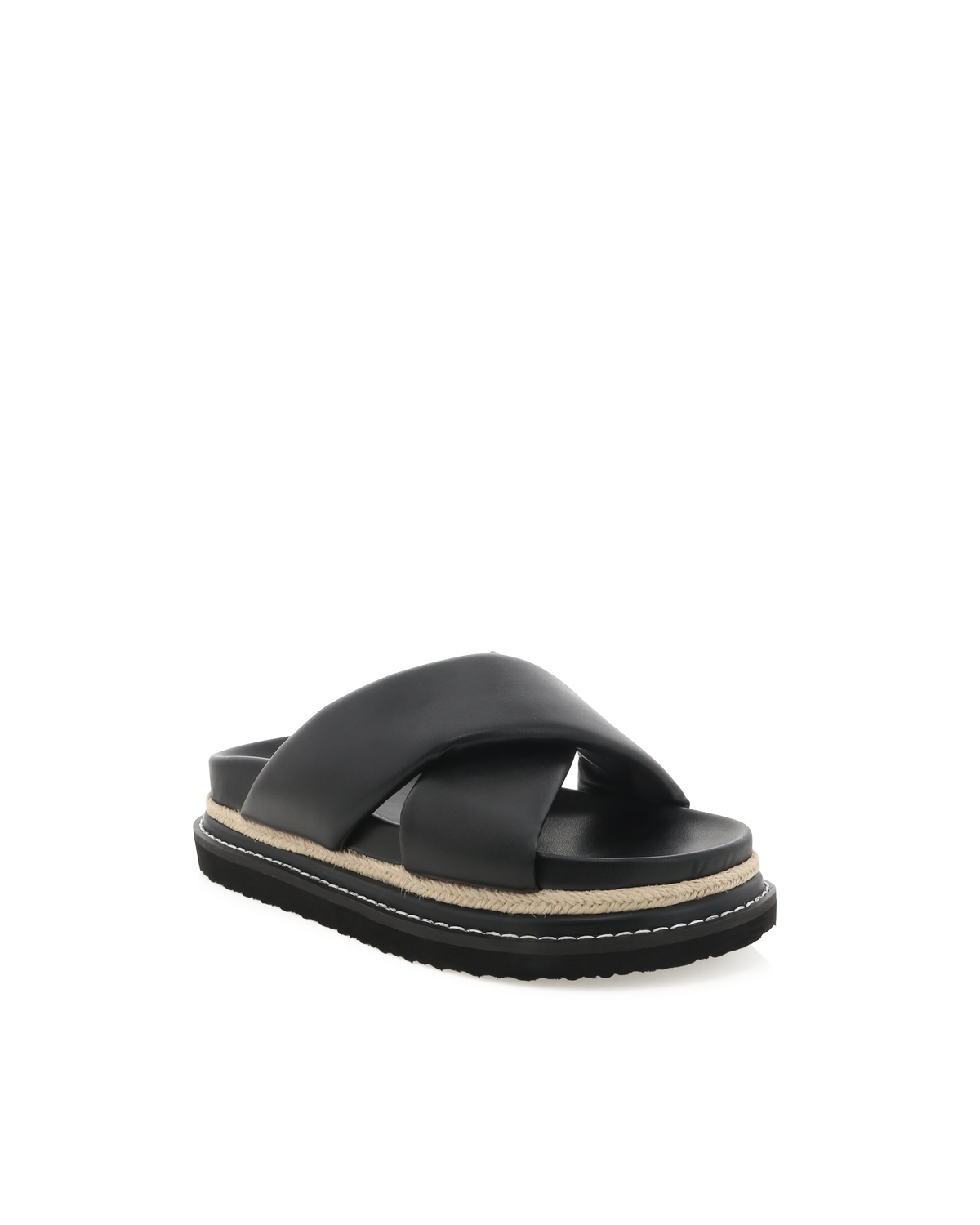 ARABEL WIDE FIT - BLACK-Sandals | Billini