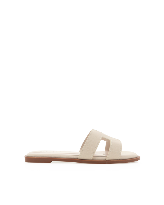 GORDY WIDE FIT - LIGHT BEIGE-Sandals | Billini