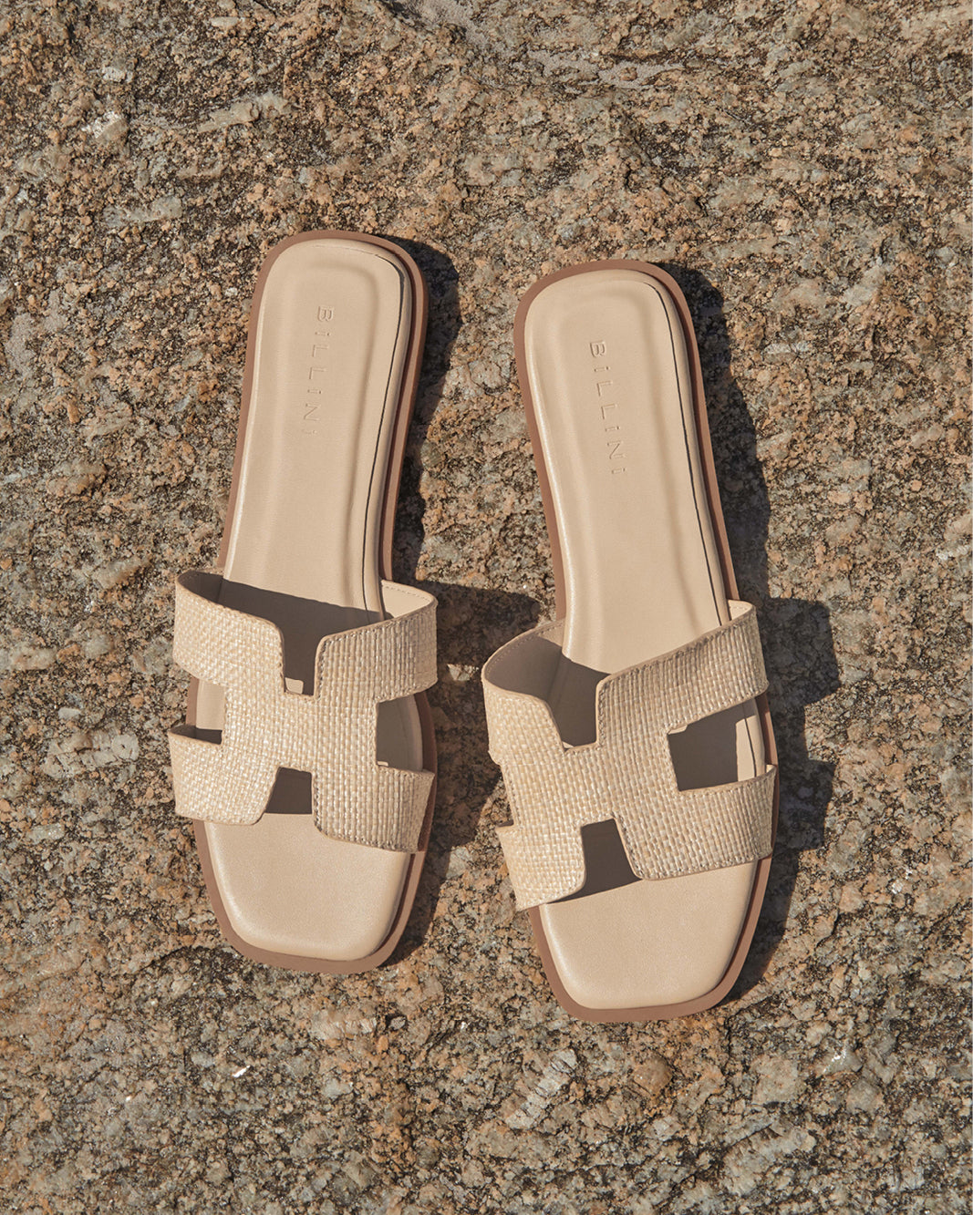 GORDY - NATURAL RAFFIA-Sandals | Billini