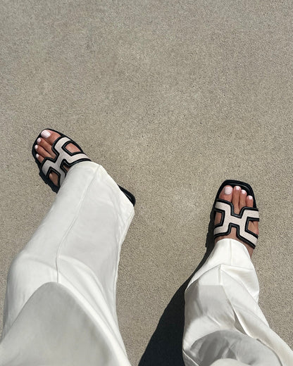 GORDY - WHEAT LINEN-BLACKA | Billini