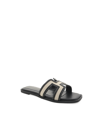 GORDY - WHEAT LINEN-BLACKA | Billini