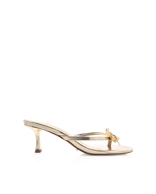 GEM - GOLD METALLIC-Heels | Billini