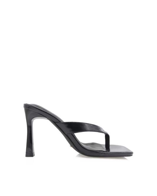 CASSIOPEIA - BLACK SHINE-Heels | Billini