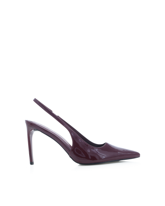 MAXIMILIAN - DARK CHERRY PATENT-PUMPS | Billini