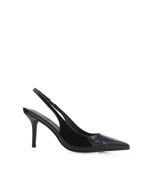 BLONDIE - BLACK PATENT-PUMPS | Billini