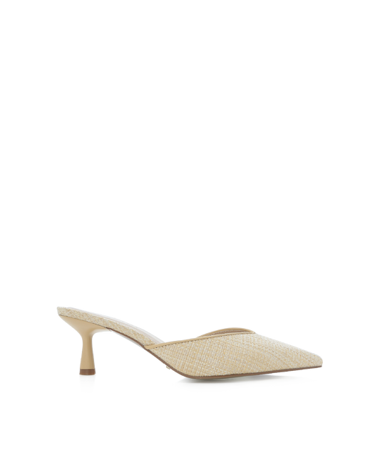KAYSON - NATURAL RAFFIA-PUMPS | Billini