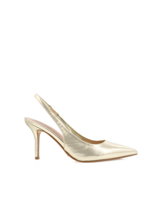 BLONDIE - GOLD METALLIC-PUMPS | Billini