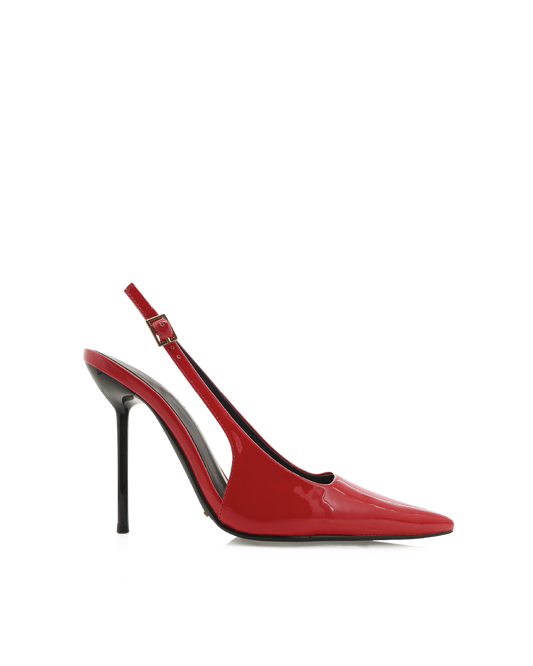 ISIDORE - ROUGE PATENT-PUMPS | Billini