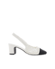 White-Black Grosgrain
