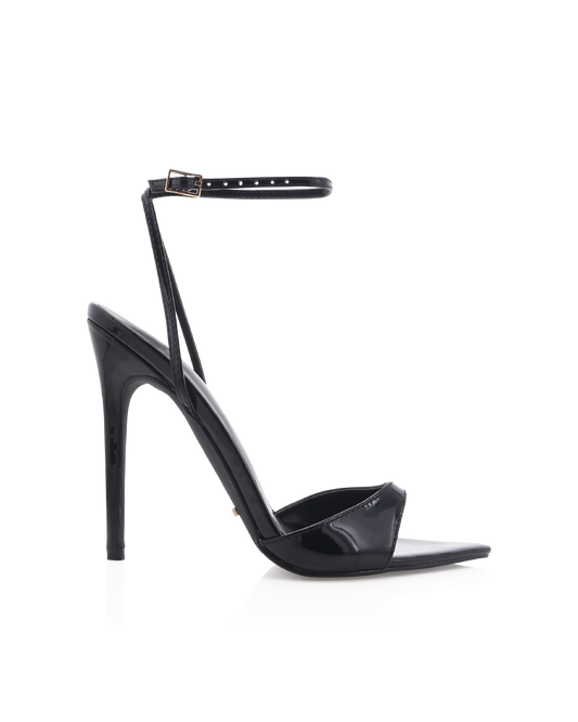 ROYAL - BLACK PATENT-Heels | Billini
