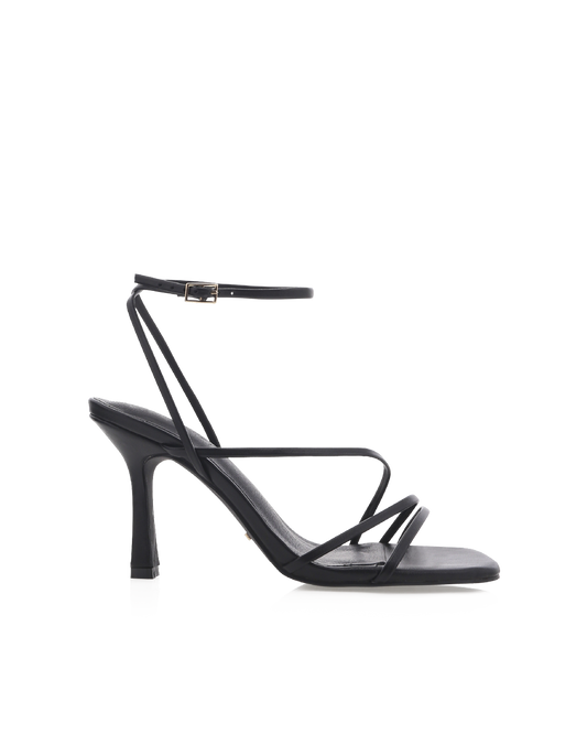 SYLVIA WIDE FIT - BLACK-Heels | Billini
