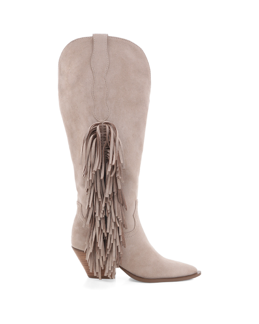 ARDIE - LIGHT BEIGE SUEDE-Boots | Billini