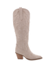 Light Beige Suede