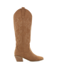 Dark Tan Suede