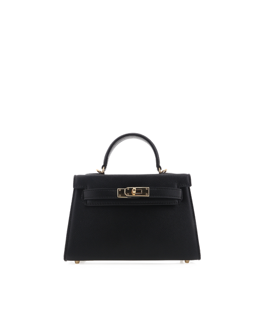 HARIETTE HANDLE BAG - BLACKA | Billini