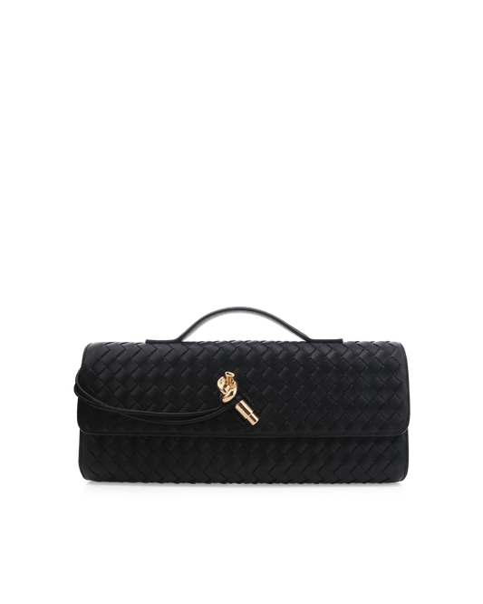 ALICE CLUTCH BAG - BLACK-Handbags | Billini