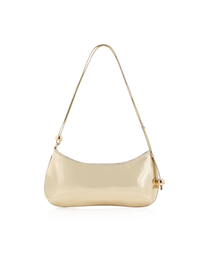 ROSABELLE SHOULDER BAG - GOLD METALLIC-Handbags | Billini