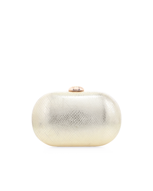 SELENA CLUTCH BAG - GOLD SCALE-Handbags | Billini