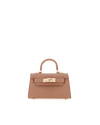 Light Tan Saffiano Shine