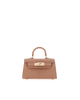 Light Tan Saffiano Shine