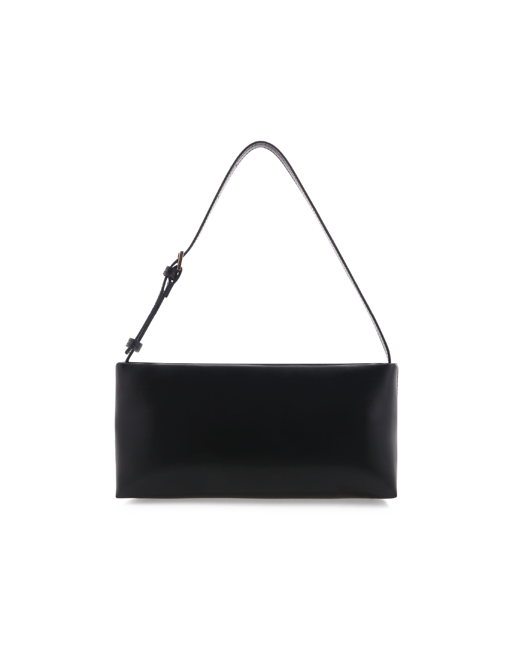 LIVIA SHOULDER BAG - BLACK SHINE-Handbags | Billini