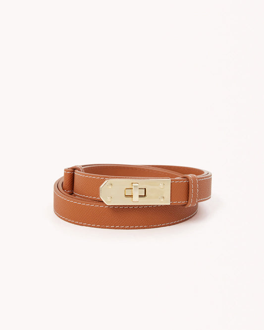 BLAKE BELT - TAN-GOLD-BELTS | Billini
