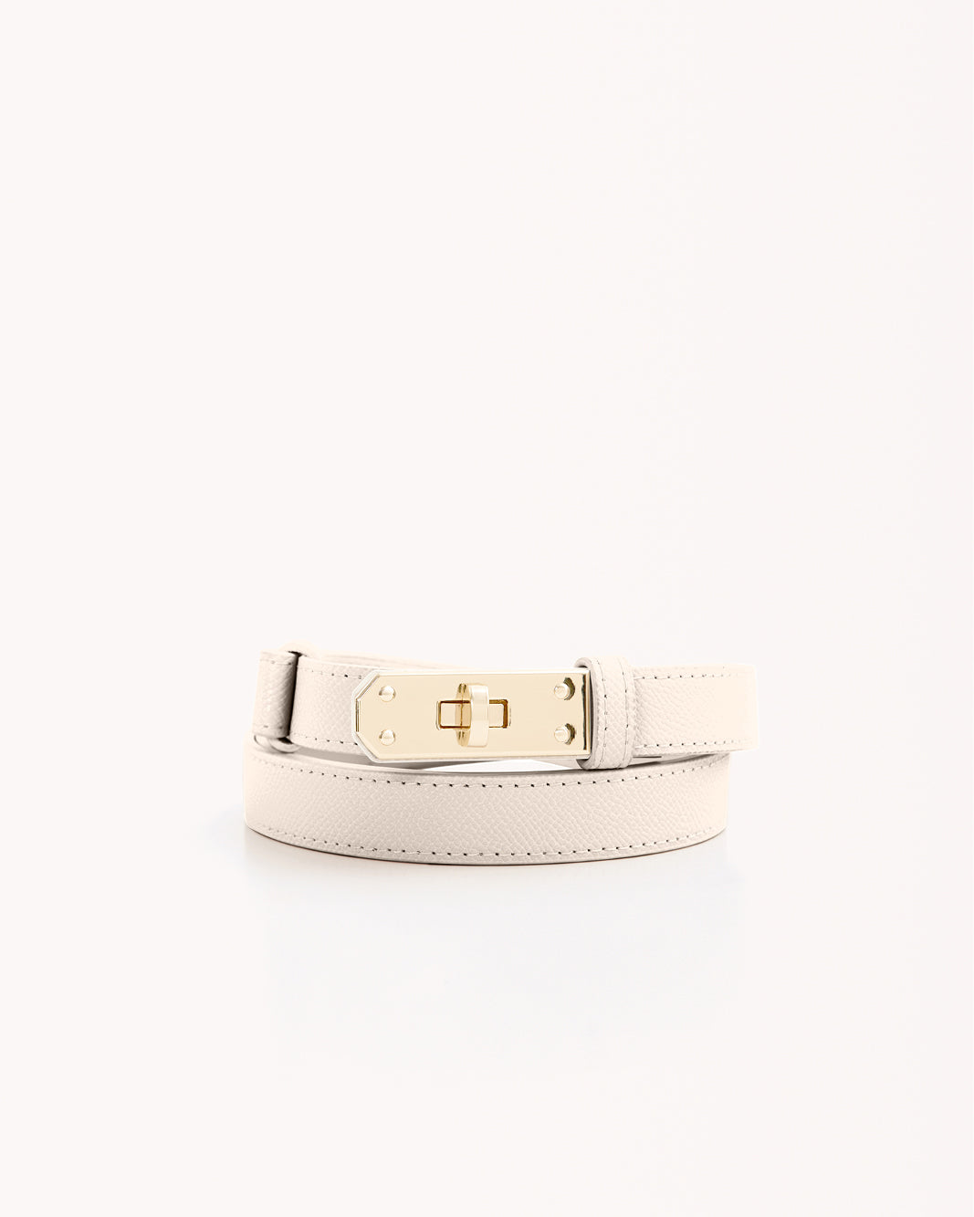 BLAKE BELT - BONE-GOLD-BELTS | Billini