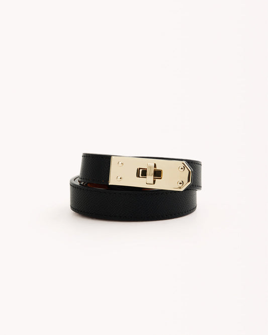 BLAKE BELT - BLACK-GOLD-BELTS | Billini