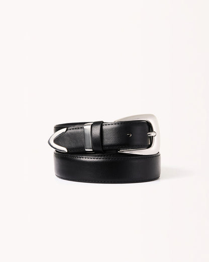 BRYNLEE BELT - BLACK-SILVER-BELTS | Billini