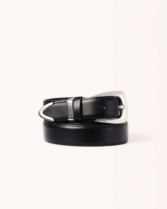 BRYNLEE BELT - BLACK-SILVER-BELTS | Billini