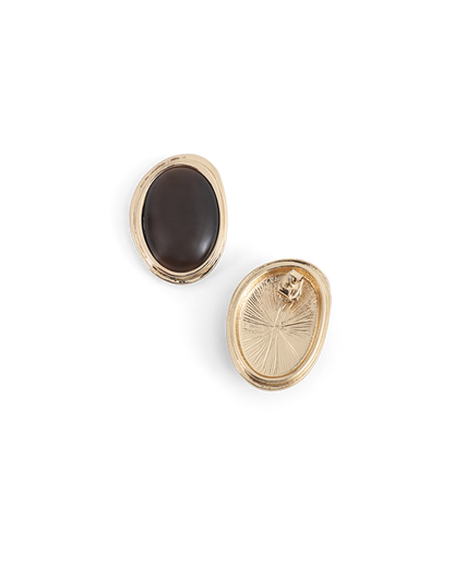 ANYA EARRINGS - GOLD-CHOCOLATE-JEWELLERY | Billini