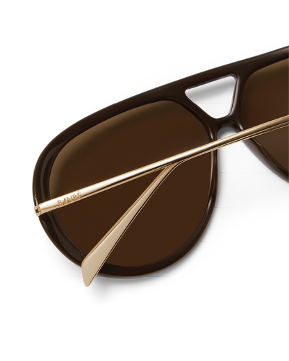 THE HARLEY - DARK CACAO-ESPRESSO-SUNGLASSES | Billini