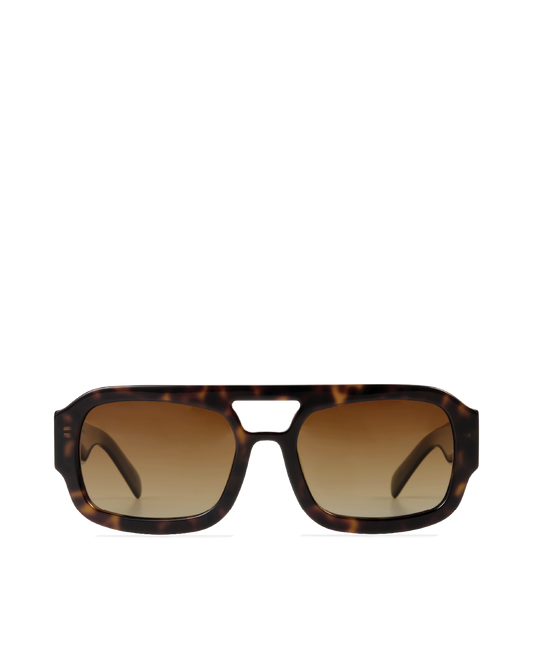THE SUKI - DARK HAVANA TORT-CHOC FADE-SUNGLASSES | Billini
