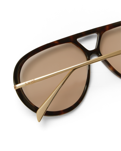 THE HARLEY - CACAO TORT-PEACH-SUNGLASSES | Billini