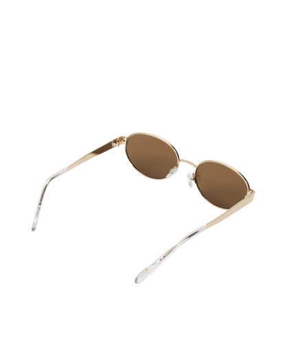 THE EVANGELISTA - GOLD-BROWN-SUNGLASSES | Billini