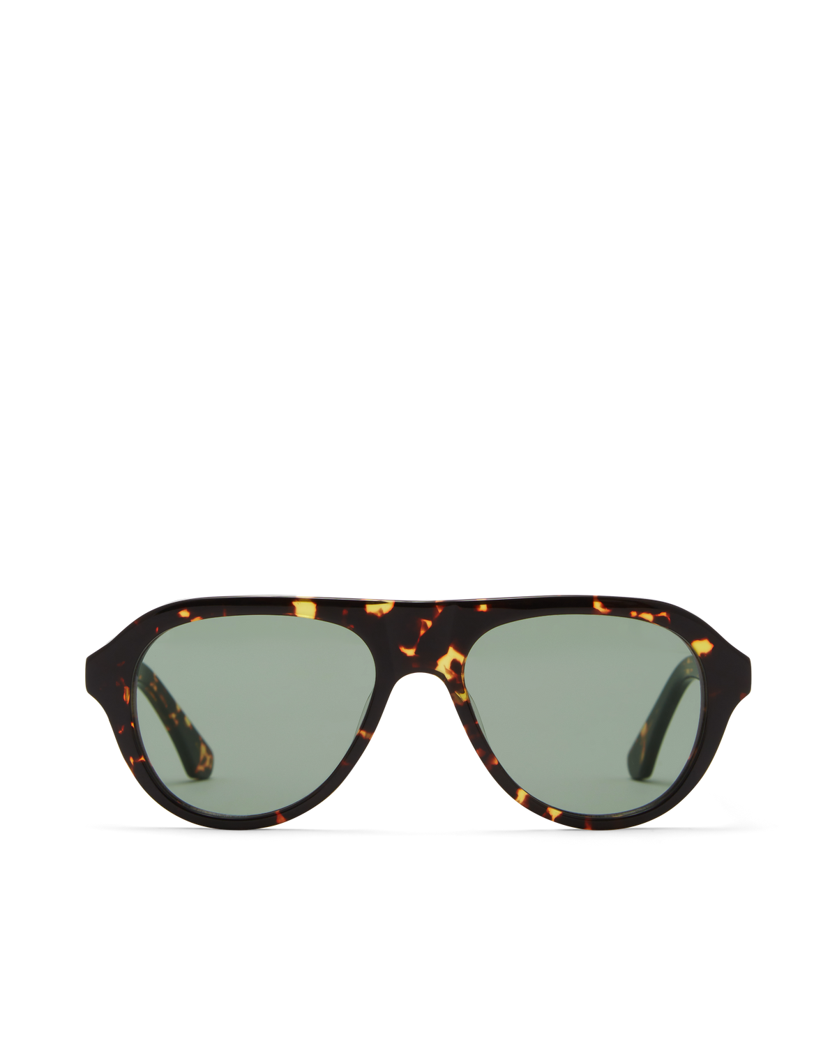 THE RILEY - AMBER TORT-LIGHT GREEN-SUNGLASSES | Billini