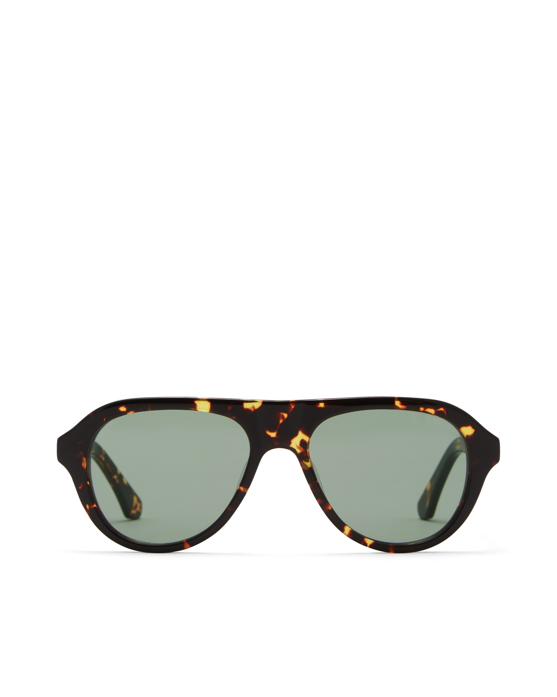 THE RILEY - AMBER TORT-LIGHT GREEN-SUNGLASSES | Billini