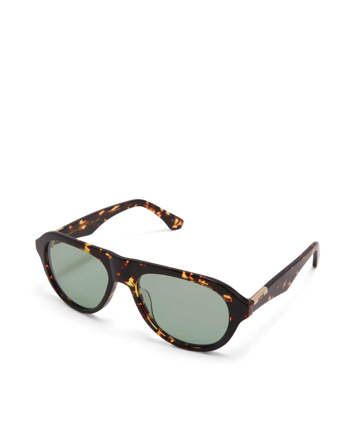 THE RILEY - AMBER TORT-LIGHT GREEN-SUNGLASSES | Billini
