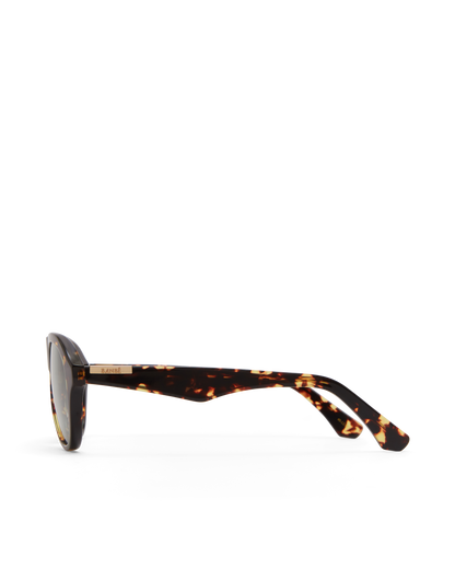 THE RILEY - AMBER TORT-LIGHT GREEN-SUNGLASSES | Billini