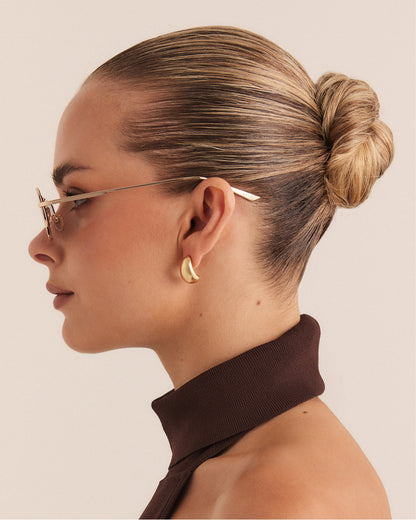 THE CAMERON - GOLD-CHOCOLATE FADE-SUNGLASSES | Billini