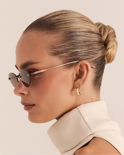 THE LANA - BRONZE-DARK CHOCOLATE-SUNGLASSES | Billini