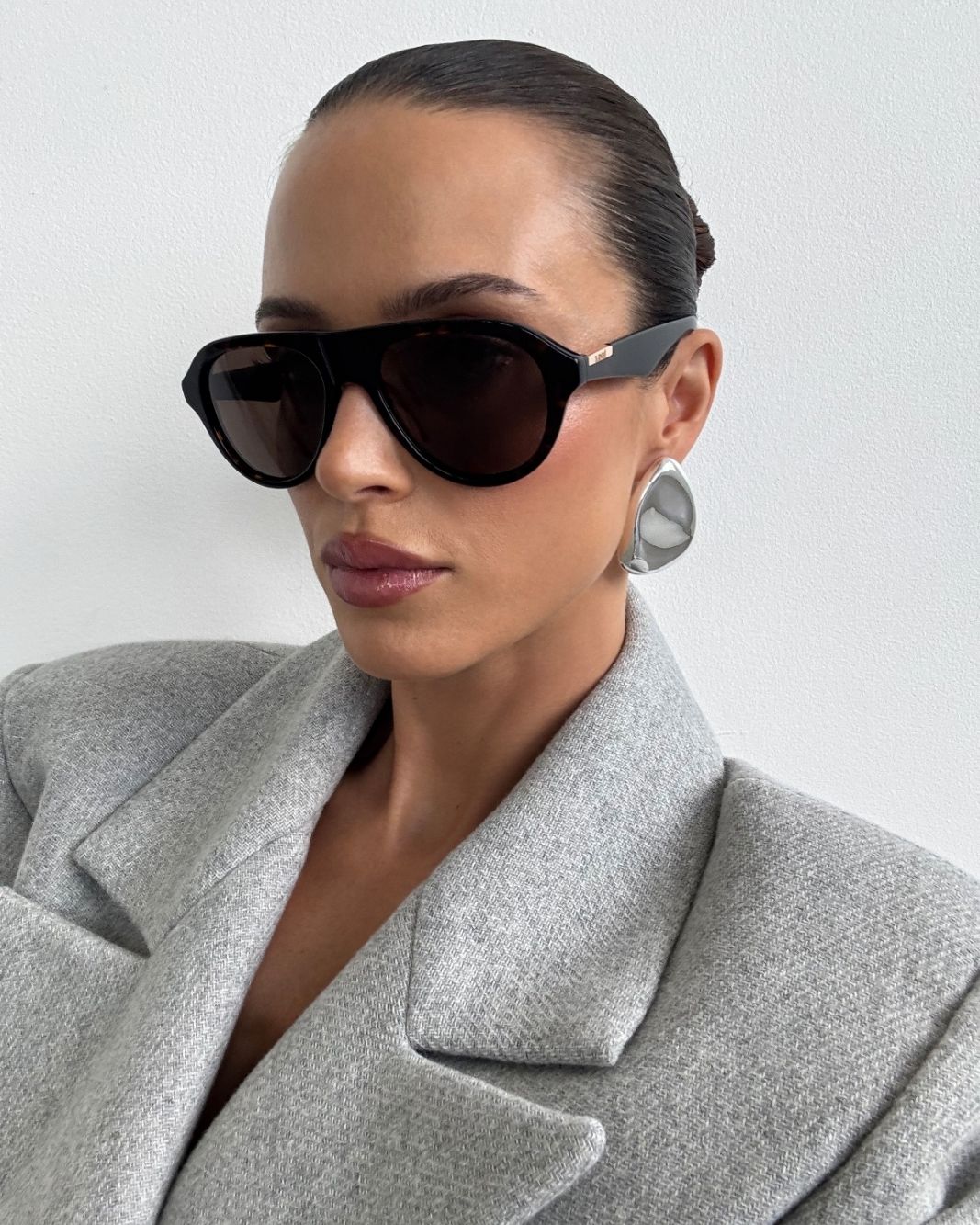 THE RILEY - HAVANA TORT-CHOCOLATE-SUNGLASSES | Billini