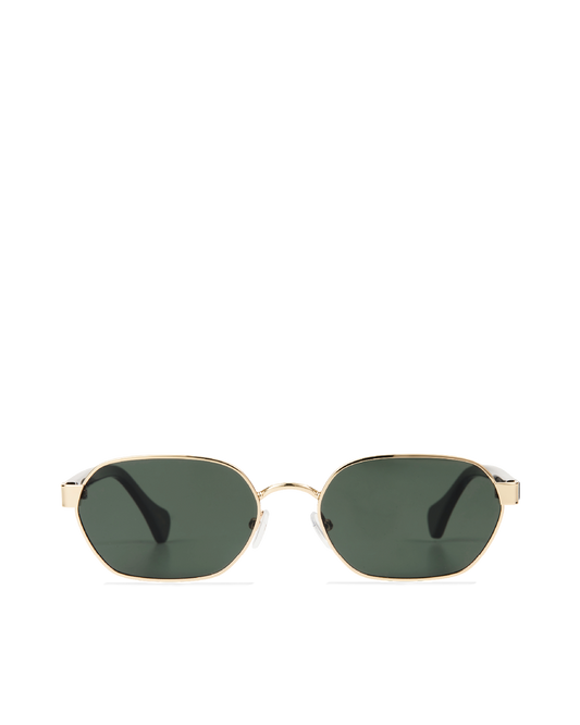 THE BLAKE - GOLD-DARK OLIVE-SUNGLASSES | Billini