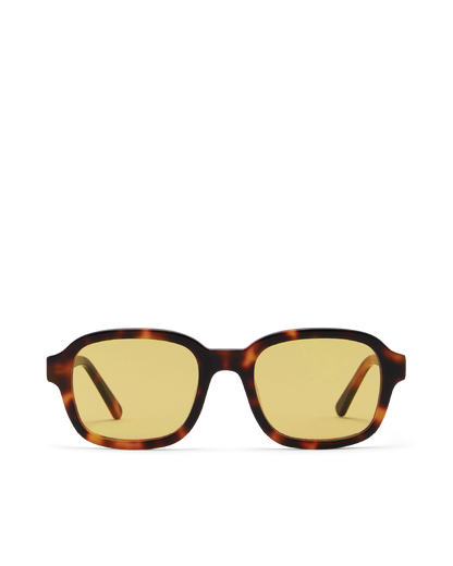 THE IMMY - CARAMEL TORT-YELLOW-SUNGLASSES | Billini