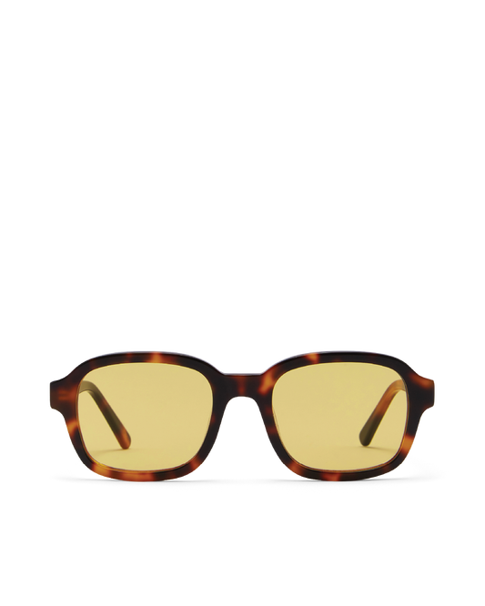 THE IMMY - CARAMEL TORT-YELLOW-SUNGLASSES | Billini