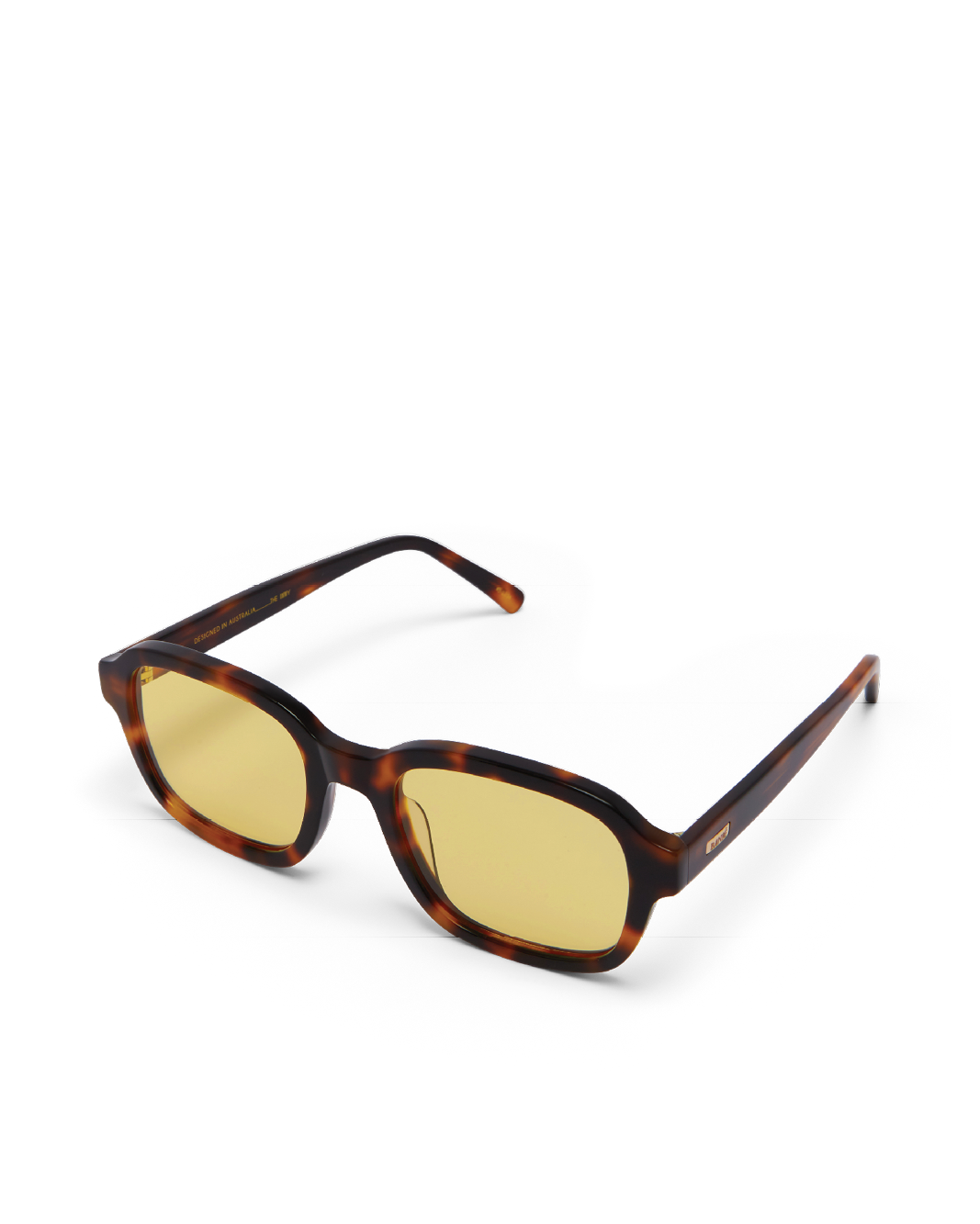 THE IMMY - CARAMEL TORT-YELLOW-SUNGLASSES | Billini